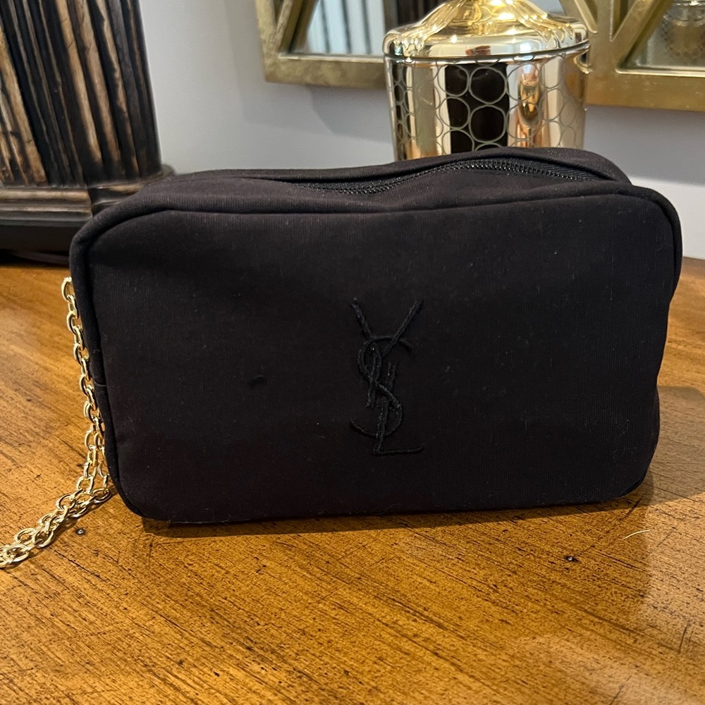 YSL Cosmetic Bag/Wristlet  NEW - Picture 5 of 13